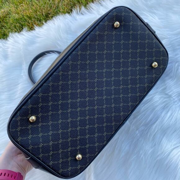 Rioni black and gold dome handle bag - Picture 4 of 12